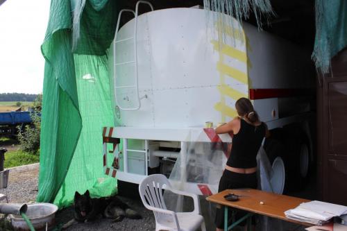 renovace návěsu 58