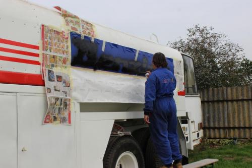 renovace návěsu 71